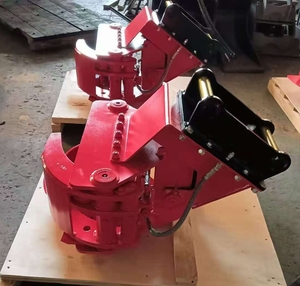 RZS油圧式樹木伐採機掘削機ブラシカッターアタッチメント152kg（3～5トン掘削機用）CE ISO認証済み - Product Image 4