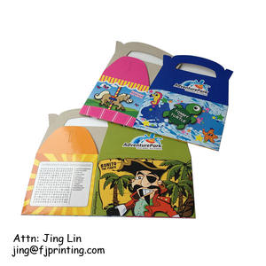 Emballage en carton de qualité alimentaire, 10 pièces, impression personnalisée <span class=keywords><strong>MC</strong></span> pour restaurant, boîte à usage domestique - Product Image 4