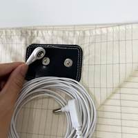 Dropshipping Silver Grounding Ensembles de draps de lit pour la mise à la terre Healthy Energy Safe Grounded Flat Sheet
