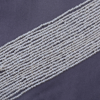 Perles de culture d'eau douce naturelles de forme pomme de terre blanches de 1,8 à 2,2 mm pour la fabrication de bijoux