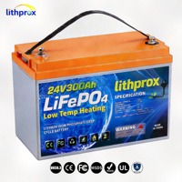 Batterie LiFePO4 à décharge profonde 24V 300AH Grade A Cellule Profonde pour Chariot de Golf CAN Bus BMS Intelligent Terminal M8 6K Cycles CE RoHS IP67 OEM ODM