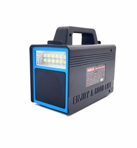 Mới Xách Tay 60W Năng Lượng Mặt Trời Trạm Điện Sử Dụng DC Fan TV Nhà Chiếu Sáng Điện Thoại Sạc Chơi FM Âm Nhạc Ngoài Trời 50 + Giờ Hệ Thống Năng Lượng - Product Image 4
