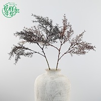 Goede prijs 77cm kunstmatige dennennaalden tak met delicaat blad voor binnenhuisdecoratie, hoteldecoratie, bruiloft en bloemstukken