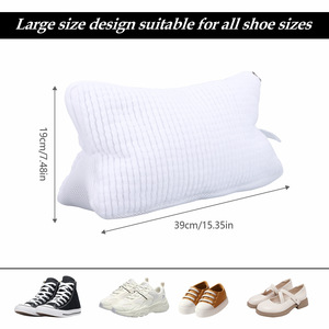 Nhà Máy Tùy Chỉnh Xách Tay Bụi Làm Sạch Giặt Giặt Rửa Du Lịch Rửa Giày 10 Miếng Giặt <span class=keywords><strong>Net</strong></span> Cho Máy Giặt Túi Giặt - Product Image 5