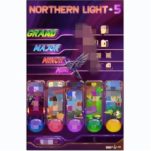 Meilleure Vente Édition <span class=keywords><strong>Éclair</strong></span> USA Northern Light 1/2/3/5/Link Carte de Jeu PCB Métal pour Salle de Jeu Anglais Garantie 1 An - Product Image 1