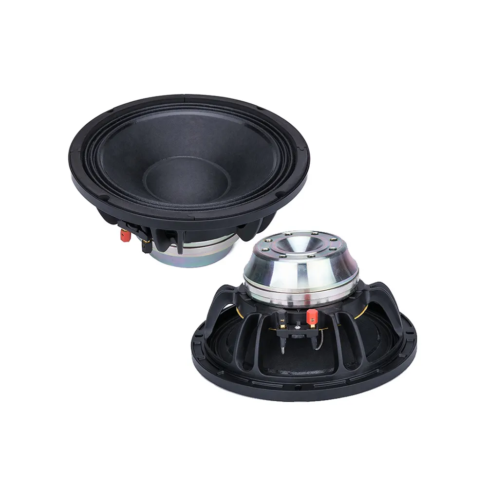 SML107512 10 inç 75mm Midbass sürücüsü üretmektedir OEM/ODM profesyonel ses Woofer hoparlör sürücüsü