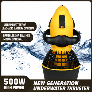 Propulsor Subacuático de 500W, Hélice Subacuática para Buceo y Snorkel, Scooter Marino con Batería de Plomo-Ácido o Batería de Litio - Product Image 2