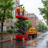 Fabricant Professionnel de Plateformes Élévatrices à Ciseaux 100% Électriques de 4m, 8m, 10m, 12m, 14m pour l'Entretien des Halls d'Hôtels
