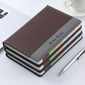 2026 Wholesale Personalized Cheap Bulk A5 <b>Planner</b> in Stock Business Office PU Leather Notebook With Pu Cover - Product Image 1