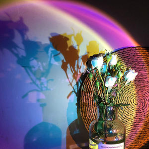 <span class=keywords><strong>Projecteur</strong></span> LED avec lumière du soleil, la lumière du soleil, Projection de 10W, rotatif à 180 degrés, lumière arc-en-ciel romantique, rechargeable par USB, <span class=keywords><strong>pour</strong></span> <span class=keywords><strong>Photo</strong></span> - Product Image 5