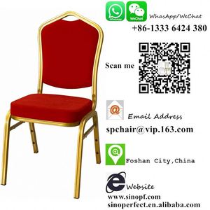 Chaises de salle à manger modernes et abordables en acier inoxydable pour hôtels, banquets, restaurants et événements - Product Image 6