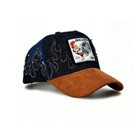 Casquette de baseball sportive 5 panneaux en coton de haute qualité, Gorras Originales Gallo Fino Black Gorra Beards Hats, Offre Spéciale