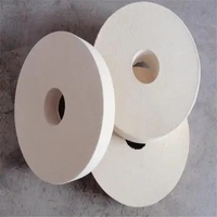Tampon de polissage OEM 3-7 pouces en feutre 100 % polyester et laine, durable et résistant à l'abrasion, pour le polissage du verre automobile