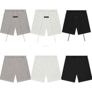 Pantaloncini da Uomo di Alta Qualità con Lettere Floccate, Collezione SS22, 100% Cotone French Terry, Pantaloncini Personalizzati Essenziali per Uomo - Product Image 1