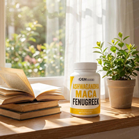 Ashwagandha personnalisé 5000mg Racine de Maca Supplément Fenugrec Tongkat Ali Ginseng Ashwagandha Capsules Maca Pilules Fenugrec