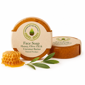 Jabón Facial de Miel Natural Personalizado, Jabón Facial Orgánico de Aceite de Oliva y Manteca de Coco, Venta al por Mayor - Product Image 5