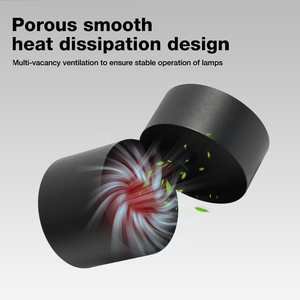 Trung Quốc Nhà Máy 110V-265V Có Thể Điều Chỉnh <span class=keywords><strong>LED</strong></span> Trần Ánh Sáng 7W-3000k-4000k-6000k Bề Mặt Gắn Kết Spotlight Nhôm Đèn Cho Phòng Khách - Product Image 3