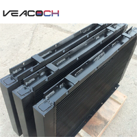 Intercambiador de Calor de Aluminio para Compresor de Aire de Tornillo de 5KW, 7.5KW, 10KW, 50KW, 70KW, Piezas de Repuesto Industriales de Alta Eficiencia