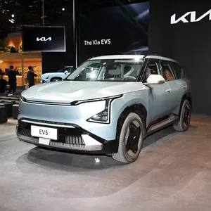 Nouveau sur le marché 2024 voiture électrique kia ev5 5 places luxe SUV ev voiture 700km longue autonomie véhicule électrique pour adulte kia ev 5 en vente