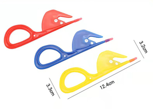 Couteau à éviscérer de chef en acier inoxydable avec manche en plastique, finition polie, écologique, pour volailles, poulet, canard, oie, poisson - Product Image 6