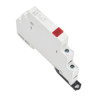 Indicateur de puissance LED 230V, voyant lumineux, lampe de signalisation montée sur rail, certifiée pour métal et plastique, indice de protection IP20