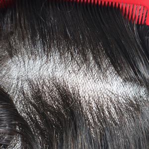 De alta calidad más Natural de reemplazo de cabello Invisible cabello súper delgada piel Hombre peluquín de cabello humano; Vendedor superior-3 - Product Image 2