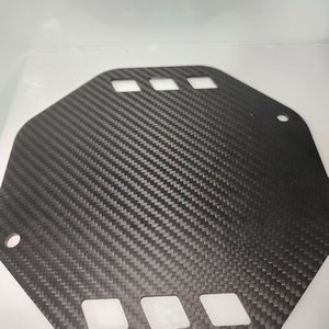 Placa compuesta de fibra de carbono ultraligera resistente a la fatiga para carrocerías de coches de carreras tubo de fibra de carbono de hoja de carbono ligero - Product Image 3