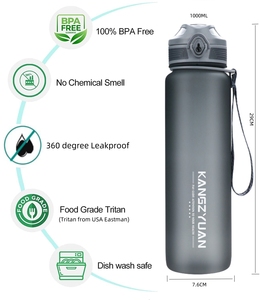 Customised Botella De Agua Tritan <strong>Water</strong> <strong>Bottles</strong> Personalized Premium 1000 <strong>ml</strong> <strong>Water</strong> <strong>Bottle</strong> for Promotional Gifts - Product Image 2