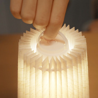 Lampe de table LED nordique moderne pour chambre à coucher Lampes décoratives de chevet sans fil électriques à intensité variable Caractéristique Abat-jour blanc DC