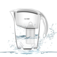 Soglen 2.5L eau carbone filtre à eau potable pichet cruche ménage filtre à eau potable enlever le chlore filtre pichet cruche