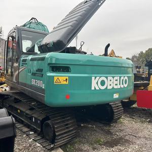 Used Kobelco SK200 20 Ton Hydraulic Excavator 2022 <b>Model</b> Motor Gearbox Pump 118kw Power 0.8m Bucket Capacity Construction - Product Image 1
