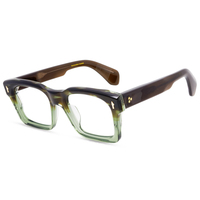 Nouvelle plaque de haute qualité cadre épais cadre de lunettes conception de personnalité cadre carré neutre optique
