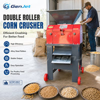 Machine à moudre le maïs robuste, équipement de broyage du maïs, concasseur de céréales pour l'alimentation du bétail, transformation agricole