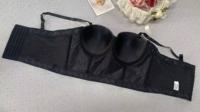 Nouveauté 2025 – Top tube respirant et scintillant pour femme, style corset, vente en gros