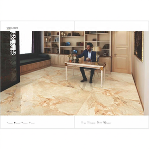 Statuario Digital Glazed Porcelain Tiles 1200x1200mm Glossy Polished Floor And <b>Wall</b> Slabs - Product Image 6