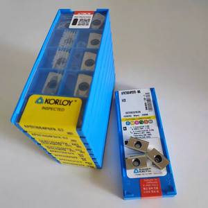 עבור korloys apkt1604/1135 כרסום אלומיניום מוסיף דרום קוריאה עשה pvd מצופה cemorated קרביד hss קופסא מינימום - Product Image 3