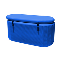 Bassin de glace gonflable avec logo personnalisé Baignoire froide portable Récupération de la baignoire Réservoir domestique Piscine d'eau glacée gonflable Bassin d'eau froide avec refroidisseur