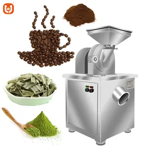 Moedores de café comerciais industriais para máquina trituradora de folhas de chá e ervas daninhas