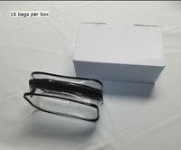 Vente en gros, trousse de maquillage de voyage transparente et transparente, trousse de toilette pour les soins de la peau, pochette cosmétique en PVC, sacs de toilette à fermeture éclair