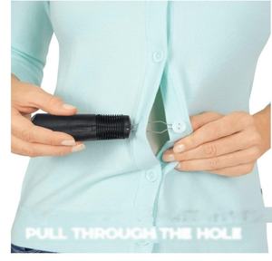 أداة مساعدة لارتداء الملابس بخطاف للزر والسحاب، مقبض مانع للانزلاق، مريحة الاستخدام، مصنوعة من البلاستيك ABS، بطول 7.5 بوصة، مناسبة لكبار السن وذوي الاحتياجات الخاصة، لون أسود - Product Image 2