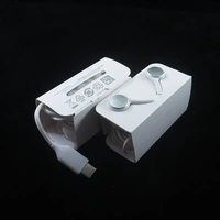 Kualitas Asli untuk Earbud Samsung Tipe C Earphone Berkabel untuk AKG Samsung Note10 S8 Earbud In-Ear Headphone Cocok untuk Tipe C