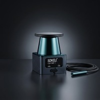 Capteur LiDAR industriel LS3, sortie multi-interface, mesure de distance pour système d'évitement d'obstacles AMR