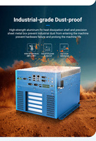 Wholesale Cheap Ai Applications Industrial Computer Case 16GB 2LAN Din Rail X86 Fanless Embedded Mini Pc Core I3 I5 I7 I9 Cpu