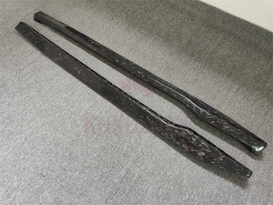 ชุดแต่งสเกิร์ตข้างคาร์บอนไฟเบอร์ลายฟอร์จ รุ่น OC สำหรับรถปอร์เช่ <span class=keywords><strong>911</strong></span> 992 คาร์เรรา 4 เอส 4เอส คูเป้ ปี <span class=keywords><strong>2019</strong></span> 2020 - Product Image 2