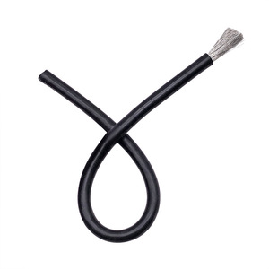 6Awg <b>Soft</b> Silicone <b>Wire</b> Red Black Copper Conductor 30Vac 1000Vdc Thermoset Rubber Unshielded <b>Wire</b> Leads - Product Image 2
