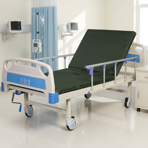 Entrega Rápida, Promoción de Primavera 2023, Cama Hospitalaria Manual Semi Fowler <span class=keywords><strong>LEHO</strong></span> LH-1 con Cabecera de ABS y 1 Manivela, 2 Años de Garantía - Product Image 1