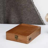 Boîte à croquis vintage en bois massif pour artiste, étui de rangement portable pour peintre avec bandoulière en cuir réglable et porte-stylo