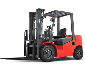 Carrello Elevatore Idraulico da 2 Tonnellate CPQD20 per Logistica, Attrezzatura per Movimentazione Materiali Made in China, Piccolo Carrello Elevatore a Benzina con Motore Importato - Product Image 1