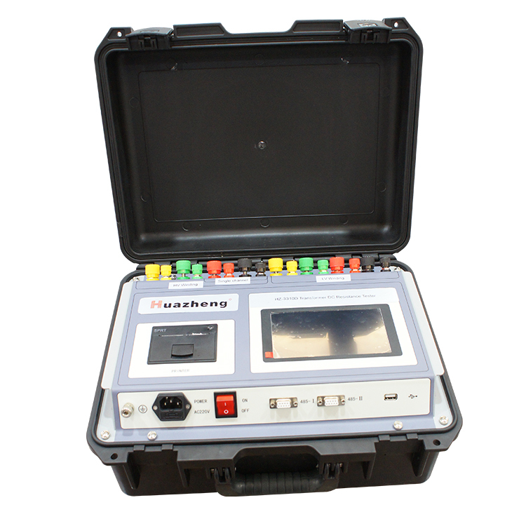 Electrical Resistance Tester HuaZheng Electric Transformer Winding Resistance Meter 3 Channels Dc Winding Resistance Tester