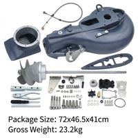 Ensemble de pompe à jet pour moteur hors-bord Yamaha, kit de remplacement de boîtier inférieur pour moteurs hors-bord 2 temps 9.9HP 15HP 40HP, MOQ 1 ensemble